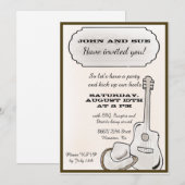 Country party thème Invitation - Obtenez votre Cas (Devant / Derrière)
