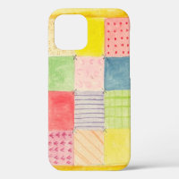 Country Patchwork iPhone 12 Coque