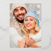 Country Photo Joyeuses Cartes de Noël (Verso)