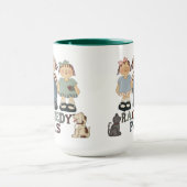 Country Raggedy Ann et Andy Pals Coffee Mug (Centre)