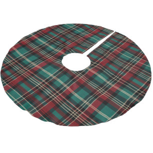 Country Red Green Plaid Kerstmis Kerstboom Rok