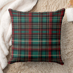 Country Red Green Plaid Kerstmis Kussen