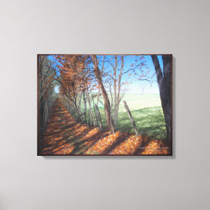 "Country Road" Fine Art Landschap Canvas Afdruk