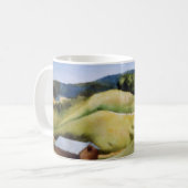 Country Road Mug paysage rural champs ferme grange (Devant gauche)