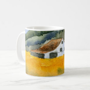 Country Road Mug rural grande grange casquette cha