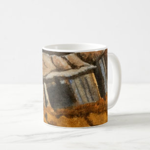 Country Road Mug rural tomber grange champ d'autom