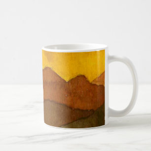 Country Road Mug Sunrise rural coucher de soleil c