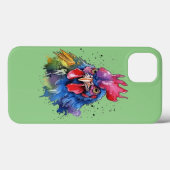 Country Rooster Chicken Waterverf Stijl Case-Mate iPhone Case (Achterkant (horizontaal))