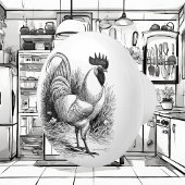 country-roster decor knop