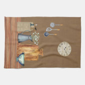 Country Rustic Farmhouse Serviettes de cuisine (Horizontal)