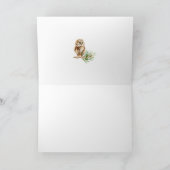 Country Rustic Wood Photo Carte de Noël (Intérieur)