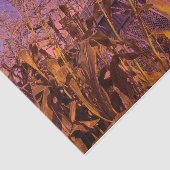 Country Rustieke Schuur Paarse Dusk Tissuepapier (Detail)