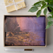 Country Rustieke Schuur Paarse Dusk Tissuepapier (Geschenk)