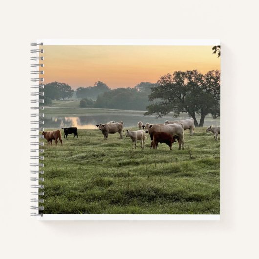 country scene spiraal Notitieboek (Voorkant)