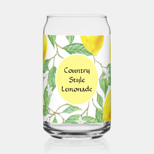 Country Style Limonade Recept Blikvorm Glas
