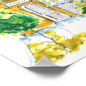 Country Tea House Poster (Hoek)