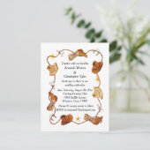 Country wedding Invitation (Debout devant)