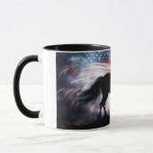 Country Western Cowboy Amerikaans Mok (Links)