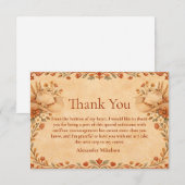 Country Western Graduation Party Bedankkaart (Voorkant / Achterkant)