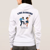 Country Western Line Dancing Therapy Sweatshirt (Achterkant)