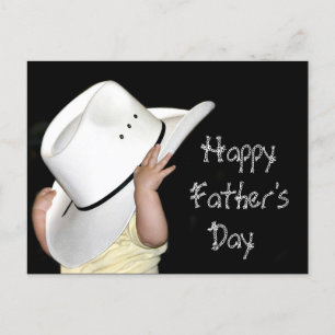 Country Westerne Vaders Day Card Briefkaart