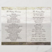 Country Wood Heart Wedt Programme (Dos)