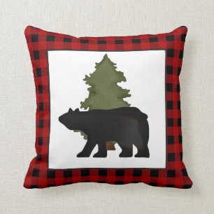 Country zwart beer home decor gooien kussen