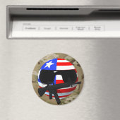 Countryball, USAball Multi-cam Magneet (Insitu (Vaatwasser))