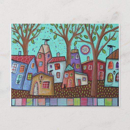 CountryNeighbors Briefkaart (Voorkant)