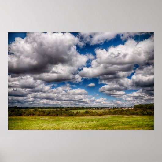 Countryside Skyscape Poster (Voorkant)