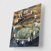 Countryside Stroll Vierkante Klok (Hoek)