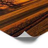 Countryside Sunset Panorama Poster (Hoek)
