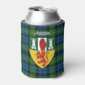 County Antrim Plaid Koelbox Blikjeskoeler (Blikje Voorkant)