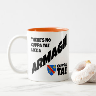 County Armagh Ireland Two-Tone Coffee Mok