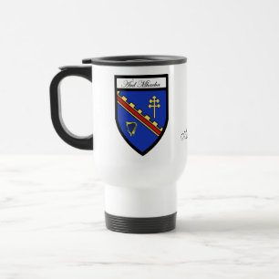County Armagh Map & Crest Mokken
