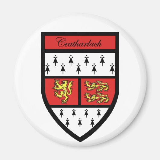 County Carlow Magnet Magneet (Voorkant)