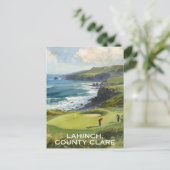 County Clare Golf Briefkaart (Staand voorkant)