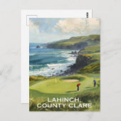 County Clare Golf Briefkaart (Voorkant / Achterkant)