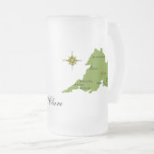 County Clare Map & Crest Mokken (Voorkant rechts)