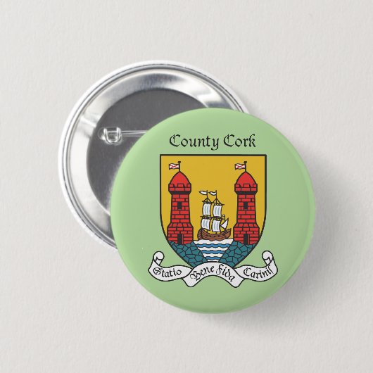 County Cork Button (Voorkant /achterkant)
