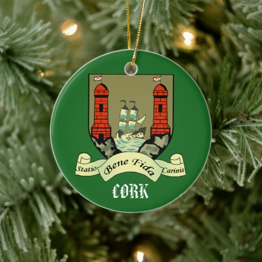 County Cork Ireland Christmas Ornament (Boom)