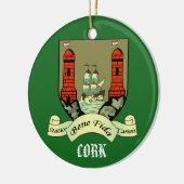 County Cork Ireland Christmas Ornament (Links)