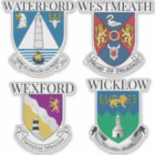 County Crests of Ireland Sticker Series 29-32 (Voorkant)