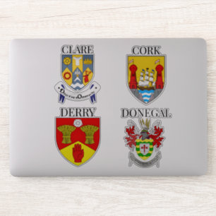 County Crests of Ireland Sticker Series 5-8
