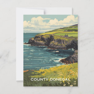 County Donegal Ireland Briefkaart