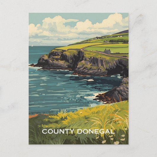County Donegal Ireland Briefkaart (Voorkant)