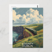 County Dublin Briefkaart (Voorkant / Achterkant)