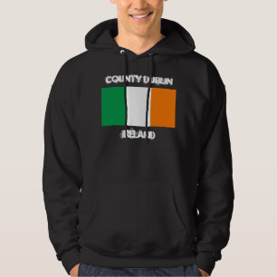 County Dublin, Ierland met Ierse vlag Hoodie