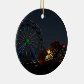County Fair in Night Keramisch Ornament (Rechts)