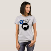 County Fair Livestock Market Steer T-shirt (Voorkant volledig)